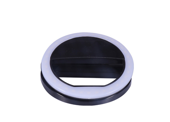 High Compatibility Phone Selfie Ring Light With AAA Rechargeable Batteries